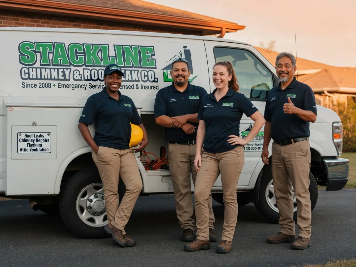 Chimney flashing repair company in Crown Point, IN